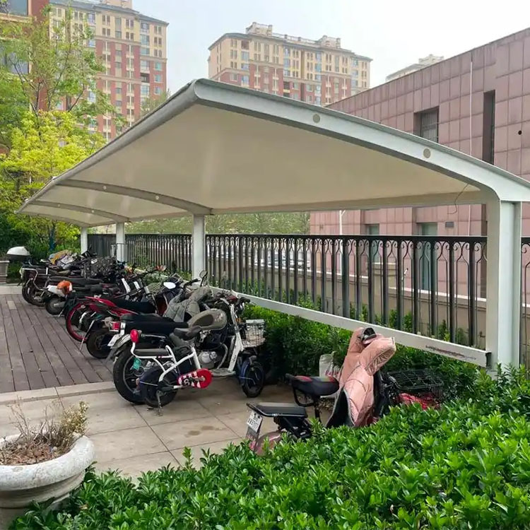 温岭市膜结构电动车棚